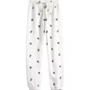 Splendid Kids' Ditsy Bloom Joggers In White