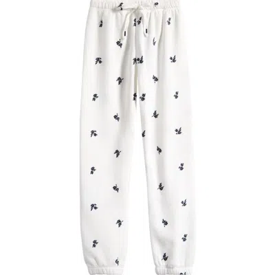 Splendid Kids' Ditsy Bloom Joggers In White