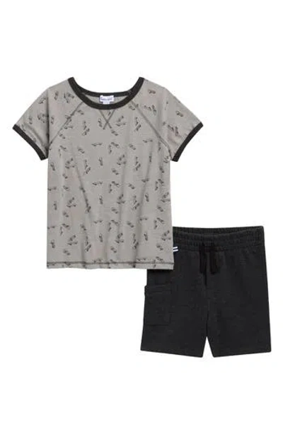 Splendid Kids' Skater Boy T-shirt & Shorts Set In Multi