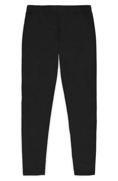 Splendid Kids' Solid Leggings In Black