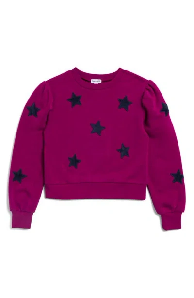 Splendid Kids' Starlight Sweatshirt In Purple