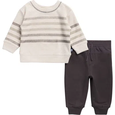 Splendid Babies'  Kids' Sunset Stripe Sweatshirt & Joggers Set In Multi