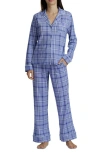 Splendid Knit Pajamas In Blue