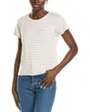 Splendid Knit T-shirt In Beige