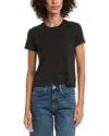 Splendid Faye Crewneck T-shirt In Black
