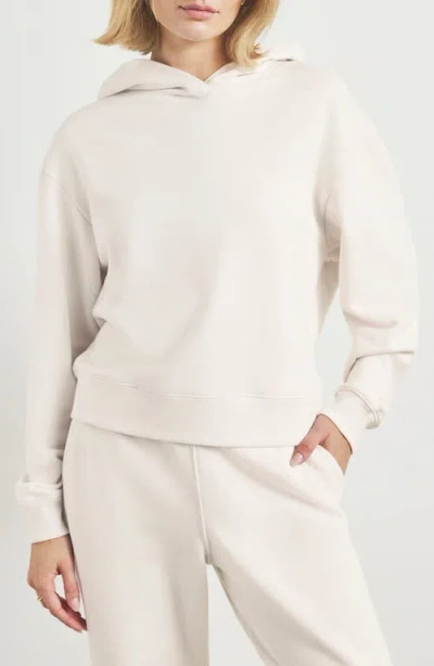 Splendid Laguna Lounge Cotton Hoodie In Neutral