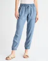 Splendid Lakeside Chambray Indigo Jogger Pants In Multi