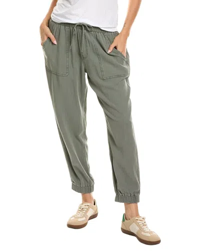 Splendid Lakeside Linen-blend Jogger In Yellow