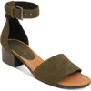 Splendid Lambert Womens Suede Open Toe Strap Sandals In Multi