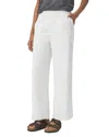Splendid Layla Wide Leg Linen Blend Pants In White