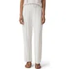 Splendid Layla Stripe Pants In White