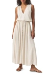 Splendid Lennon Sleeveless Maxi Dress In Moonstone