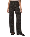 Splendid Wide-leg Sweater Pant In Leopard Print In Animal Print