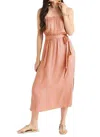 Shop Splendid Leslie Lurex Dress In Rouge In Pink