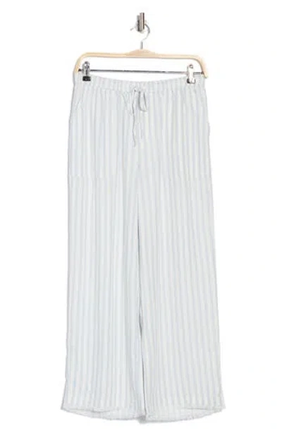 Splendid Liam Stripe Crop Wide Leg Pants In Calypso Stripe
