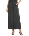 Splendid Linen-blend Palazzo Pant In Gray