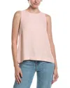 Splendid Linen Blend Shell Tank Top In Pink