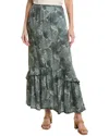 Splendid Linsey Maxi Skirt In Green