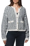 Splendid Lisette Texture Cardigan In Black