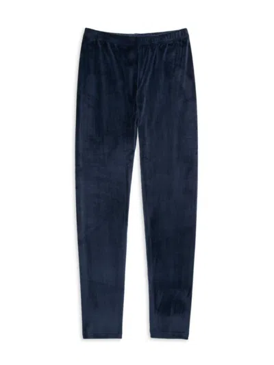 Splendid Kids' Little Girl's Velvet Pants In Deep Navy