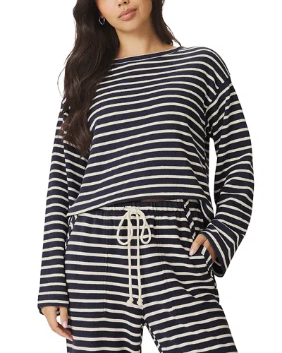 SPLENDID LIVIE STRIPED LONG SLEEVE TEE
