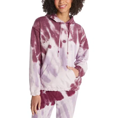 Splendid Liza Womens Tie-dye Comfy Hoodie In Multi