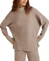 Splendid London Lounge Tunic Top In Tawny Heather