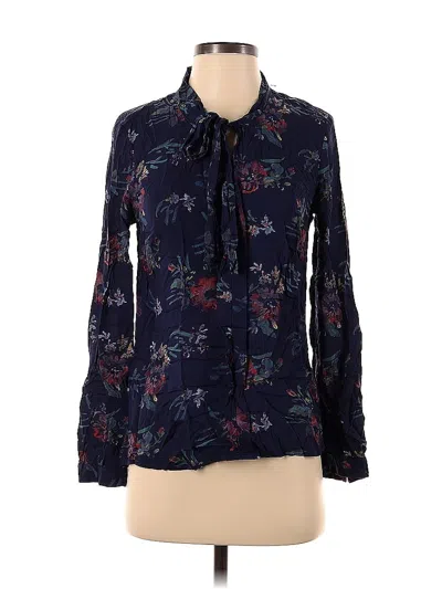 Pre-owned Splendid Long Sleeve Blouse