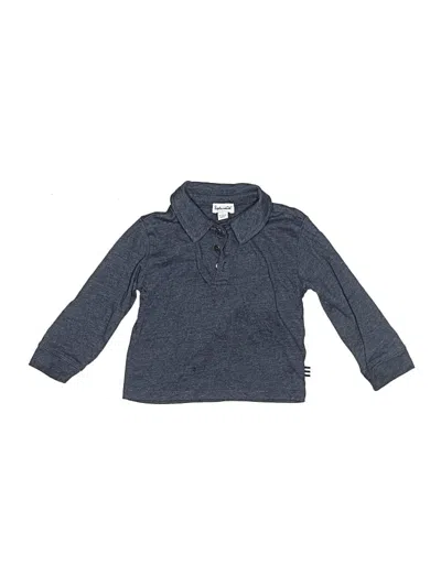 Pre-owned Splendid Babies' Long Sleeve Button Down Shirt In Blue