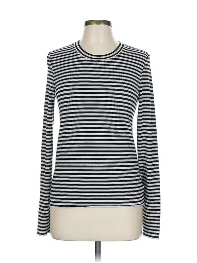 Pre-owned Splendid Long Sleeve T-shirt In Black