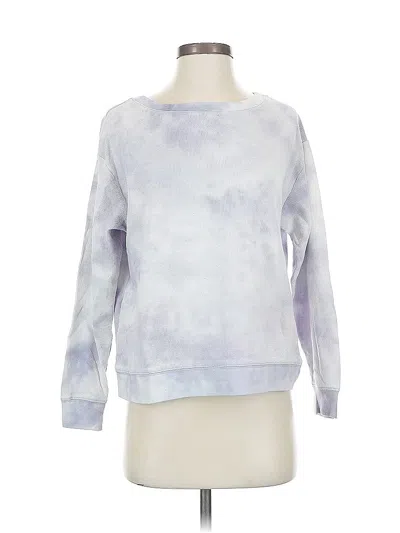 Pre-owned Splendid Long Sleeve T-shirt In Purple