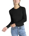 Splendid Long Sleeve T-shirt In Black