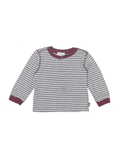 Pre-owned Splendid Kids' Long Sleeve Top Burgundy Tops