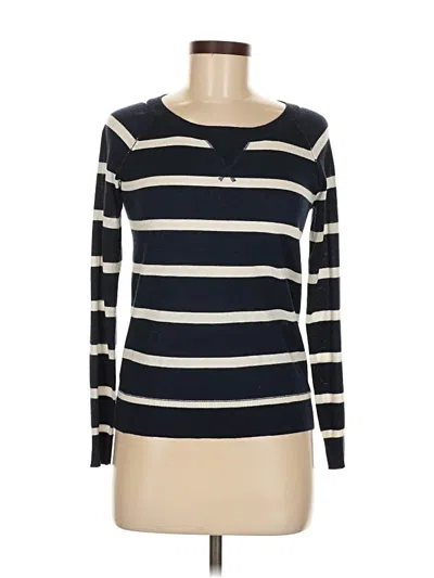 Pre-owned Splendid Long Sleeve T-shirt In Blue