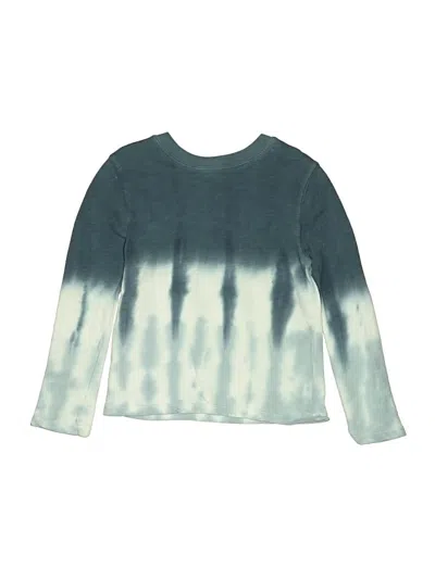 Pre-owned Splendid Kids' Long Sleeve T-shirt In Blue