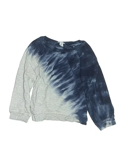 Pre-owned Splendid Kids' Long Sleeve T-shirt In Blue