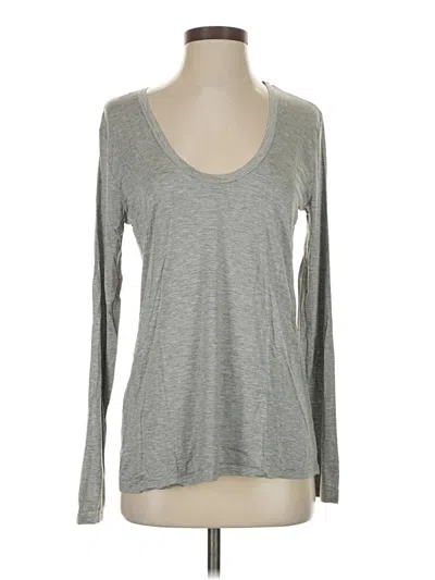 Splendid Long Sleeve T-shirt In Gray