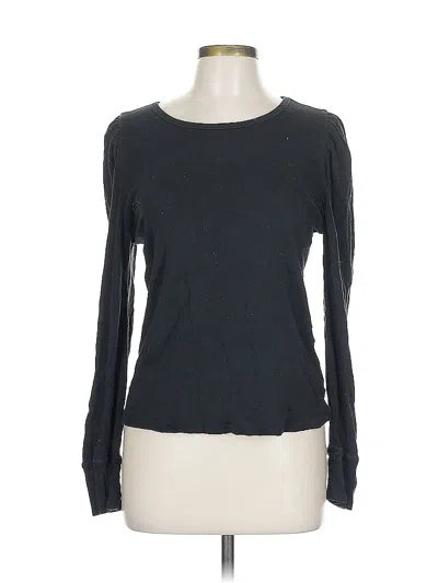 Pre-owned Splendid Long Sleeve T-shirt In Gray