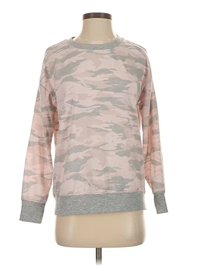 Pre-owned Splendid Long Sleeve T-shirt In Pink