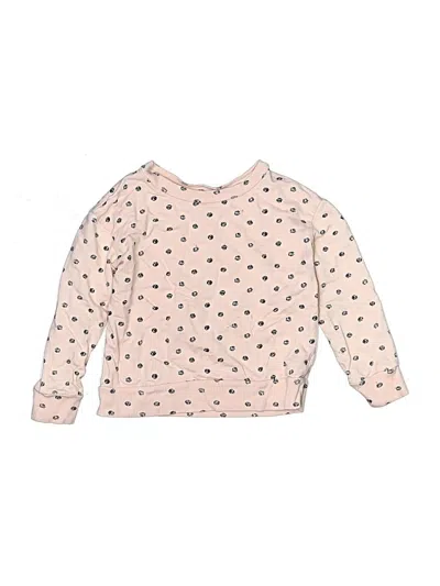 Pre-owned Splendid Kids' Long Sleeve T-shirt In Pink