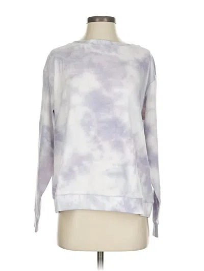 Pre-owned Splendid Long Sleeve T-shirt In Purple