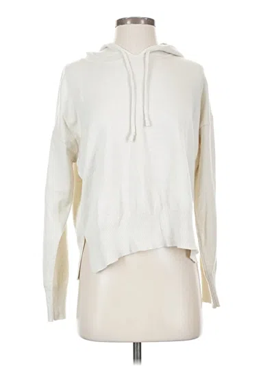 Pre-owned Splendid Long Sleeve T-shirt In White