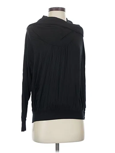 Pre-owned Splendid Long Sleeve Turtleneck In Black