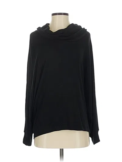 Pre-owned Splendid Long Sleeve Turtleneck In Black