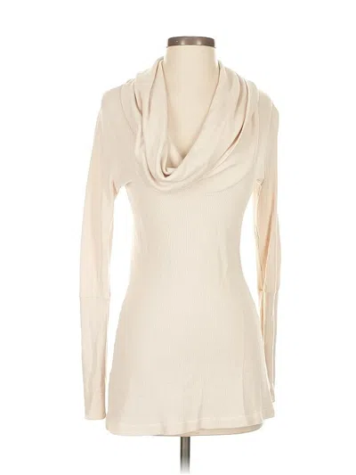Pre-owned Splendid Long Sleeve Turtleneck In Brown