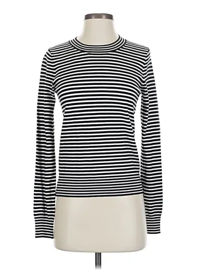 Pre-owned Splendid Long Sleeve Turtleneck In White