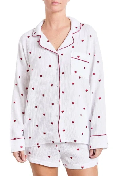 Splendid Lottie Love Cotton Short Pajamas