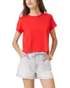 Splendid Louisa Short Sleeve Tee In Red