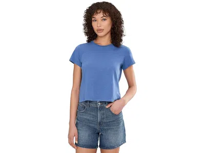 Splendid Louisa Short Sleeve T-shirts In Blue