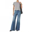 Splendid Louisa Stripe T-shirt In Gray